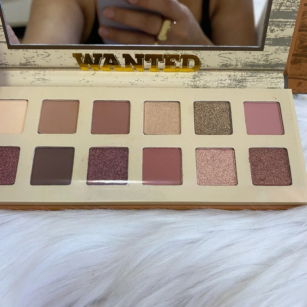 TRENDBEAUTY WANTED EYESHADOW PALETTE 12 COLORS 0.51 oz